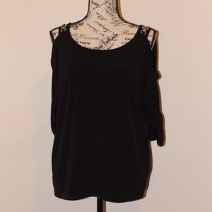 Chico’s Belt Strapped Blouse